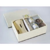 Seturi de modă parfum ceramice ulei de arzător cadou crema / maro images