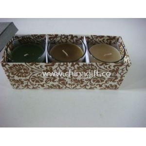 Scented candle gift set