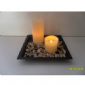 Hage realistisk Flameless ledet Candle sett small picture