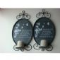 Logam besi hiasan dinding Mountable Candle Holders small picture