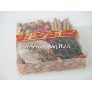 Custom IUN sacs naturels pot-pourri parfumé fleur dans une boîte cadeau