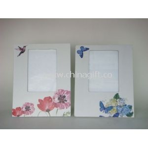 Eco - Friendly Flower Wooden Personalized Photo Frames