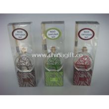 Flat glass reed diffuser gift set images