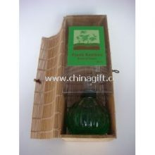 Glass reed diffuser set in bamboo box 2 images