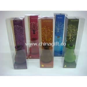 Glass reed diffuser gift set