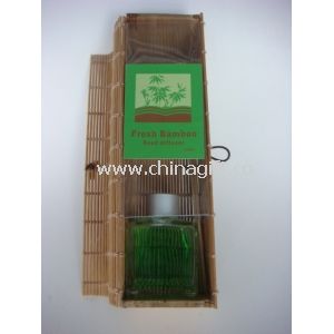 Glass reed diffuser set in bamboo box3