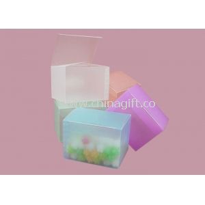 Offset printing Plastic Packaging Boxes for birthday gift
