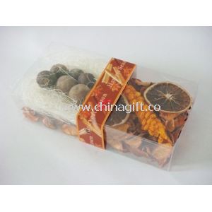 Orange chinesische Räucherstäbchen Seed-Duft-Potpourri-Taschen für Weihnachtsgeschenk