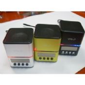 USB villanás korong újratölthető Mini hangszórók images