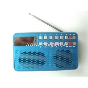 TF cartão alto-falante com função de rádio