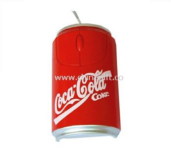 Can shape coca cola gift mouse