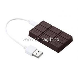 Chocolate forma USB leitor de cartão