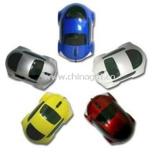 Mobil warna-warni bentuk Mouse optik