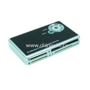 Forma de câmera digital USB leitor de cartão