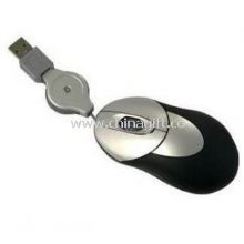 Grey Mini Mouse with retractable cable images