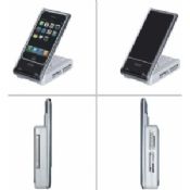 Sammenleggbar mobiltelefon holderen med USB-kortleser images