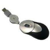 Šedá Mini myš s navíjecím kabelem images