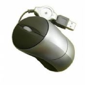 Mini ratón con cable retráctil images