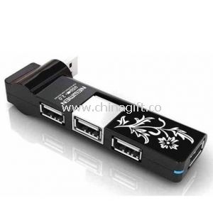 Drehbarer 4-Port USB-HUB