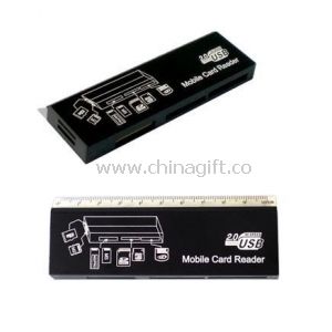 USB Card Reader with Ruler