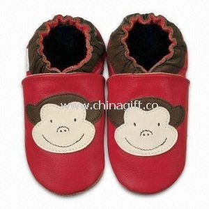 أحذية الأطفال الرضع مع الاحترار ذوي الياقات البيضاء
