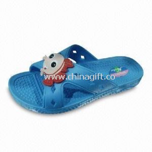 Blue Lightweight Childrens Slippers