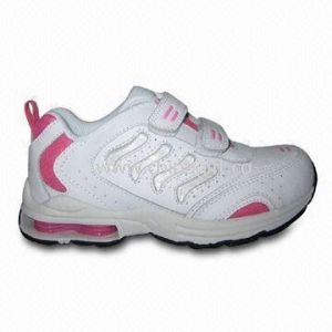 Childrens Sports Shoes with PU Upper and Phylon Outsole