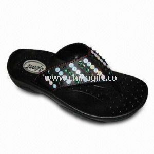 Lightweight Mens Slippers with PU Sole, Available in Various Colors