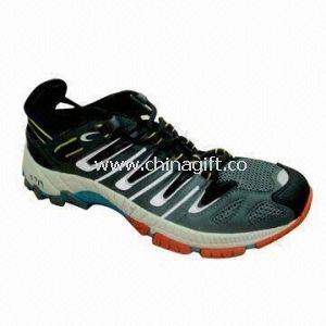 Mountain Climbing Shoe with PU, Mesh Upper and Rubber Sole
