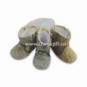 Soft Sole Baby Boots with PU