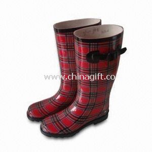 Womens Rain Boots with Rubber Upper and Sole