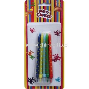 Colorful Dots Birthday Candles