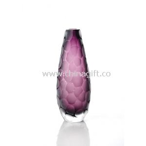 Vaso de vidro decorativo personalizado