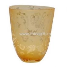 Glass Vase With Amber for Interior Decoration images