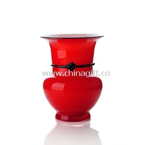 High Lighted Decorative Glass Vase