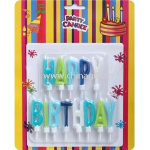 Letter Birthday Candle Gift