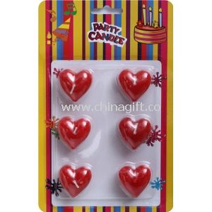 Szeretet szív alakú gyertyák Valentin gyertya