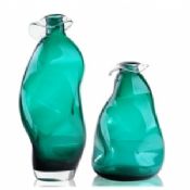 OEM Fashion Colored Glass Vas images