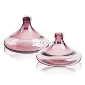 Современный стиль морских дома Розовая декоративная стеклянная ваза