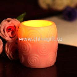 Romantic wedding candles