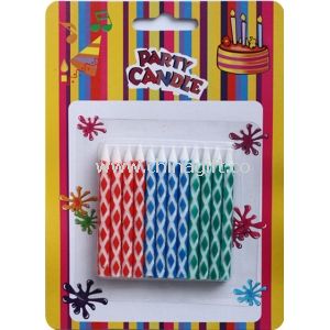 Birthday Party Cake Candles