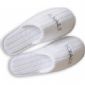 Closed Toe Bathroom Hotel Slippers 5mm Eva Sole With Cotton Terry small picture