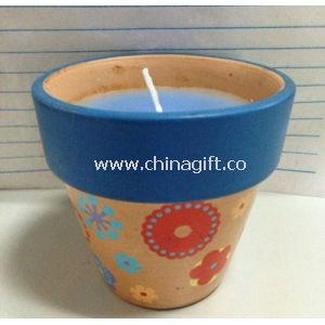 Ceramics candle