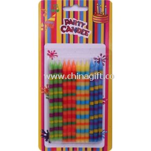 Colorful Birthday Party Candles