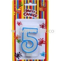Colorful Number Candle images