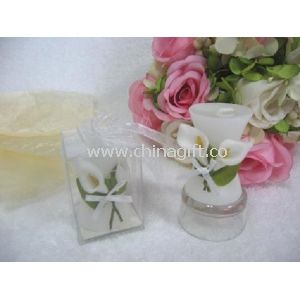 Lily wedding candle