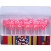 Pink Birthday Letter Candles images