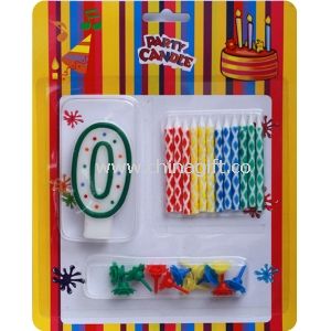 Number Birthday Party Candle