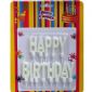 White Happy Birthday Candles small picture