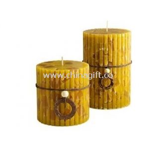 Candle with screw thread